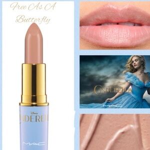 MAC Limited Edition Cinderella - Free As A Butterfly Lipstick - Soft Beige